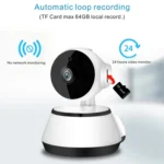 YH001 720P HD 1.0 MP Wireless IP Camera, Support Infrared Night Vision / Motion Detection / APP Control, AU Plug - Image 7