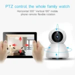 720P HD 1.0 MP Wireless IP Camera, Support Infrared Night Vision / Motion Detection / APP Control, EU Plug - Image 6