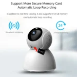 720P HD 1.0 MP Wireless IP Camera, Support Infrared Night Vision / Motion Detection / APP Control, EU Plug - Image 7