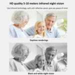 720P HD 1.0 MP Wireless IP Camera, Support Infrared Night Vision / Motion Detection / APP Control, EU Plug - Image 9