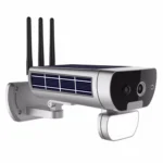 T8 1080P Full HD Solar Battery Ultra Low Power Sound Light Alarm Network Camera, Support Motion Detection, Night Vision, Two Way Audio, TF Card - Image 2