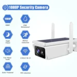 T13-2 1080P HD Solar Powered 2.4GHz WiFi Security Camera without Battery, Support Motion Detection, Night Vision, Two Way Audio, TF Card - Image 3