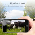 QX2 4G (EU Version) 1080P HD 360 Degrees Panoramic Day and Night Full-color IP66 Waterproof Smart Camera, Support Motion Detection / Two-way Voice / TF Card, AU Plug - Image 6