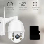 QX2 1080P HD 360 Degrees Panoramic WiFi Day and Night Full-color IP66 Waterproof Smart Camera, Support Motion Detection / Two-way Voice / TF Card, US Plug - Image 7