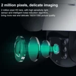 QX9 1080P IP65 Waterproof WiFi Smart Camera, Support Motion Detection / TF Card / Two-way Voice, AU Plug - Image 5