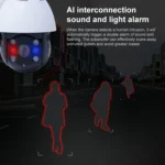 QX9 1080P IP65 Waterproof WiFi Smart Camera, Support Motion Detection / TF Card / Two-way Voice, AU Plug - Image 7