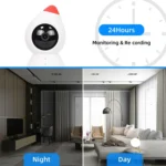 YT43 2 Million Pixels HD Wireless Indoor Home Little Red Riding Hood Camera, Support Motion Detection & Infrared Night Vision & Micro SD Card - Image 4
