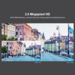 Sricam SP028 1080P HD Outdoor PTZ Camera, Support Two Way Audio / Motion Detection / Humanoid Detection / Color Night Vision / TF Card, US Plug - Image 5