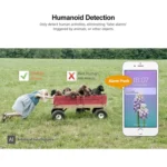 Sricam SP028 1080P HD Outdoor PTZ Camera, Support Two Way Audio / Motion Detection / Humanoid Detection / Color Night Vision / TF Card, US Plug - Image 6