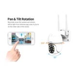 Sricam SP028 1080P HD Outdoor PTZ Camera, Support Two Way Audio / Motion Detection / Humanoid Detection / Color Night Vision / TF Card, US Plug - Image 7