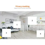 SriHome SH025 2.0 Million Pixels 1080P HD AI Auto-tracking IP Camera, Support Two Way Audio / Motion Tracking / Humanoid Detection / Night Vision / TF Card, AU Plug - Image 12