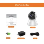 SriHome SH025 2.0 Million Pixels 1080P HD AI Auto-tracking IP Camera, Support Two Way Audio / Motion Tracking / Humanoid Detection / Night Vision / TF Card, AU Plug - Image 16