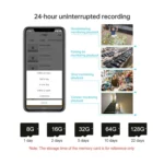 SriHome SH025 2.0 Million Pixels 1080P HD AI Auto-tracking IP Camera, Support Two Way Audio / Motion Tracking / Humanoid Detection / Night Vision / TF Card, AU Plug - Image 17