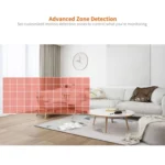 SriHome SH025 2.0 Million Pixels 1080P HD AI Auto-tracking IP Camera, Support Two Way Audio / Motion Tracking / Humanoid Detection / Night Vision / TF Card, AU Plug - Image 10