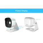 SriHome SH029 3.0 Million Pixels 1296P HD AI Camera, Support Two Way Talk / Motion Detection / Humanoid Detection / Night Vision / TF Card, AU Plug - Image 13