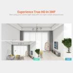 SriHome SH029 3.0 Million Pixels 1296P HD AI Camera, Support Two Way Talk / Motion Detection / Humanoid Detection / Night Vision / TF Card, AU Plug - Image 4