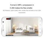 CAMSOY C9 HD 1280 x 720P 70 Degree Wide Angle Wireless WiFi Wearable Intelligent Surveillance Camera, Support Infrared Right Vision & Motion Detection Alarm & Loop Recording & Timed Capture - Image 6