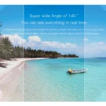 CAMSOY S1 HD 1280 x 720P 140 Degree Wide Angle Wireless WiFi Intelligent Surveillance Camera - Image 5