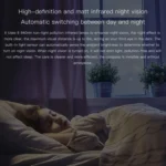 CAMSOY S1 HD 1280 x 720P 140 Degree Wide Angle Wireless WiFi Intelligent Surveillance Camera - Image 8