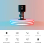 CAMSOY S8 HD 1280 x 720P 140 Degree Wide Angle Wireless WiFi Intelligent Surveillance Camera, Support Photosensitive Automatic Right Vision & Motion Detection & Loop Recording - Image 6