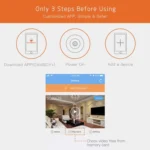 CAMSOY C2 Intelligent Bluetooth Monitor HD Night Vision WIFI Remote Monitor Camera - Image 11