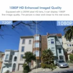 Wireless Surveillance Camera HD PTZ Home Security Outdoor IP66 Waterproof Network Dome Camera, Support Night Vision & Motion Detection & TF Card, US Plug - Image 12