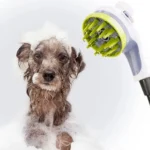 Pet Shower Shower Brush with Non-slip Handle Nozzle - Image 12