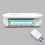 Toothbrush Dryer Sterilizer Bathroom Wall-mounted Toothbrush Holder, Plug-in Powered with US Plug - Image 2