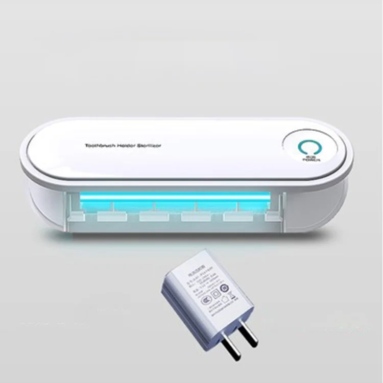 BSS1203.webp Rechargeable Toothbrush Dryer Sterilizer Bathroom Wall-mounted Toothbrush Holder, with US Plug - Image 1