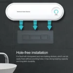 Rechargeable Toothbrush Dryer Sterilizer Bathroom Wall-mounted Toothbrush Holder, with US Plug - Image 7
