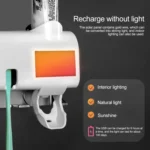 Ultraviolet Toothbrush Sterilizer Bathroom Wall-mounted Toothbrush Holder - Image 4