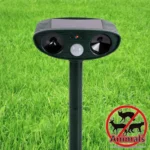 Powerful Ultrasonic Solar-powered Animal Repeller With PIR Sensor & Light Sensor - Image 7
