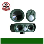 2 PCS Powerful Ultrasonic Solar-powered Animal Repeller With PIR Sensor & Light Sensor, Got the CE / ROHS Certification - Image 3