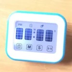 Kitchen Timer Digital Alarm Clock Large LCD Touch Screen Come with Night Light for Cooking Baking - Image 6