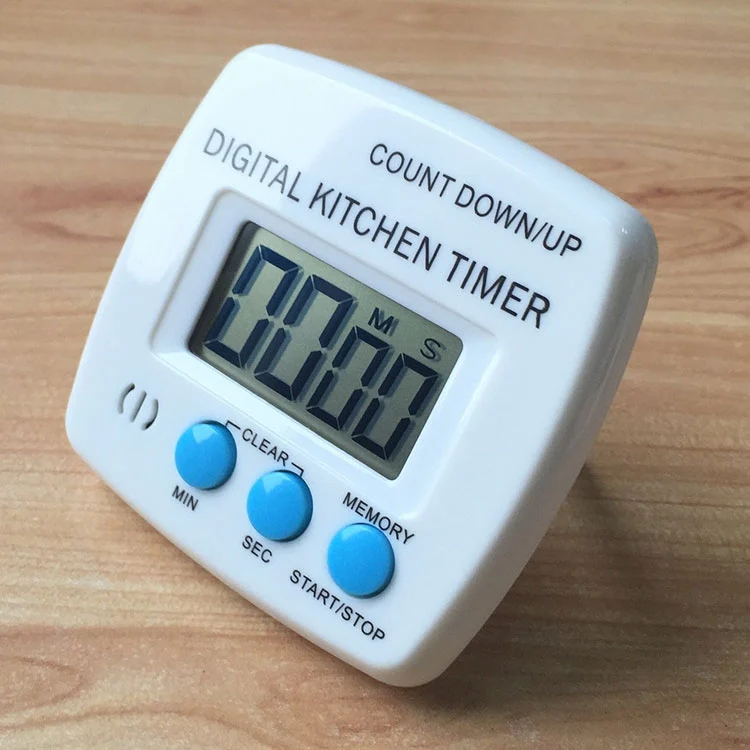 CA2019L.webp Kitchen Timer Digital Electronic Loud Alarm Magnetic Backing With Holder for Cooking Baking Sports Games Office - Image 1