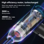 F11 Home Car Mini Wireless Vacuum Cleaner Cleaning Tool - Image 3