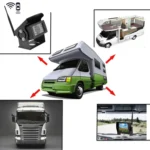 K0232 7 inch 140 Degrees Wide Angle HD Car Rear View Backup Dual Cameras Rearview Monitor Split Screen - Image 6