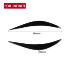 Car ABS Light Eyebrow For Infiniti Q50 2014-2019 - Image 2
