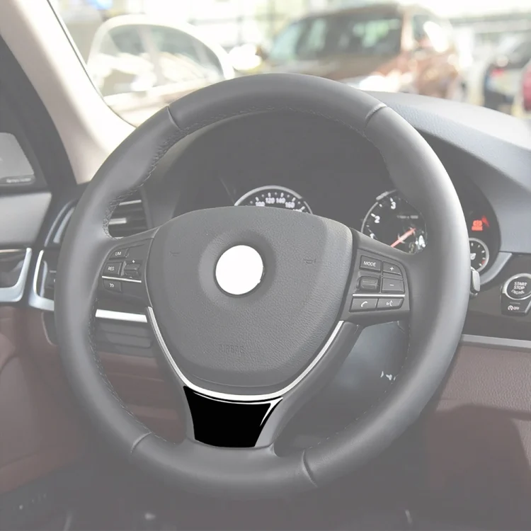 CAR0057_4.webp For BMW 5 Series F10 F18 2011-2017 A Edition Car Small Steering Wheel Decorative Sticker,Left and Right Drive Universal - Image 5