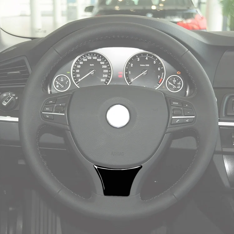 CAR0058_4.webp For BMW 5 Series F10 F18 2011-2017 B Edition Car Large Steering Wheel Decorative Sticker,Left and Right Drive Universal - Image 5
