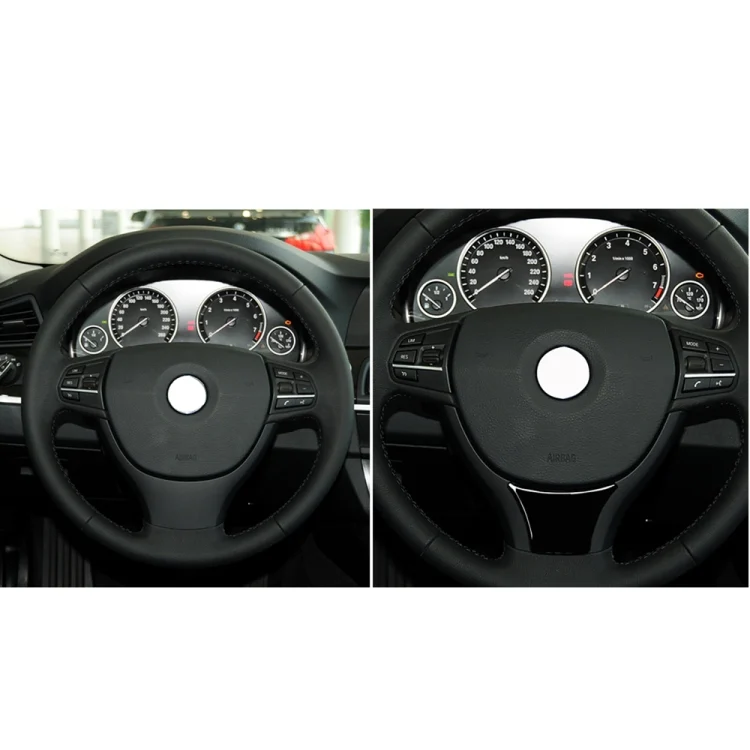 CAR0058_5.webp For BMW 5 Series F10 F18 2011-2017 B Edition Car Large Steering Wheel Decorative Sticker,Left and Right Drive Universal - Image 6