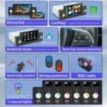 M160W 5 inch Car Wireless MP5 Player Support Phone Mirror Link / Steering Wheel Control - Image 12