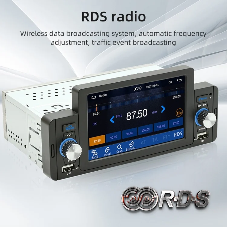 CAR0099_4.webp M160W 5 inch Car Wireless MP5 Player Support Phone Mirror Link / Steering Wheel Control - Image 5