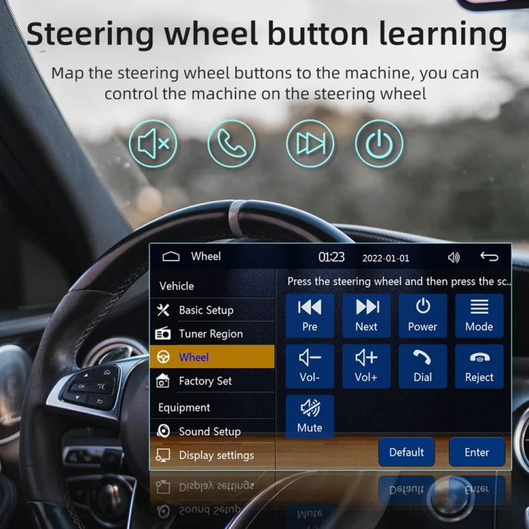 CAR0099_5.webp M160W 5 inch Car Wireless MP5 Player Support Phone Mirror Link / Steering Wheel Control - Image 6