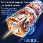 Yesido VC05 Portable Wired Car Mini Inflator Pump - Image 3