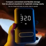 ATJ-8466 Portable Car Tire Air Pump Digital Display Wireless Electric Air Pump, Style: Lithium Battery - Image 11