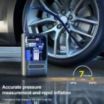 ATJ-8466 Portable Car Tire Air Pump Digital Display Wireless Electric Air Pump, Style: Lithium Battery - Image 4