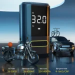 ATJ-8466 Portable Car Tire Air Pump Digital Display Wireless Electric Air Pump, Style: Lithium Battery - Image 5