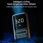 ATJ-8466 Portable Car Tire Air Pump Digital Display Wireless Electric Air Pump, Style: Lithium Battery - Image 7