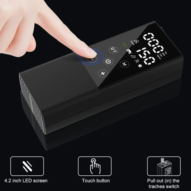 CAR1656_10.webp GP2 Car Portable Mini Touch Wreless Air Pump Smart Electric Air Pump - Image 11